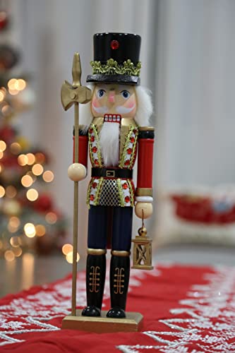 Wooden Nutcracker Christmas Decoration 14 inches X256