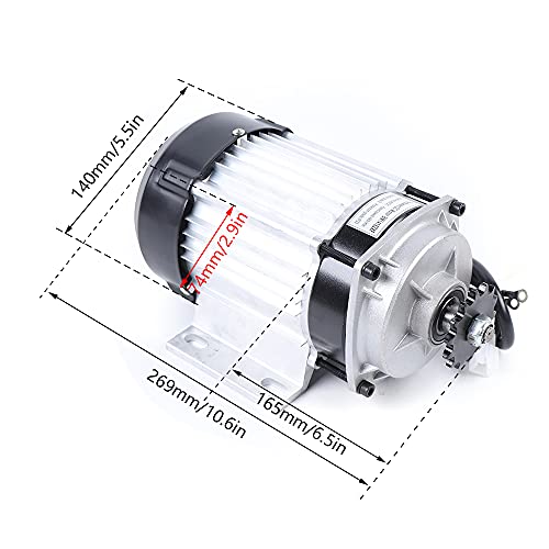 Electric Tricycle Motor Kit, 48V 750W Bicycle Trike Conversion Kit P150761