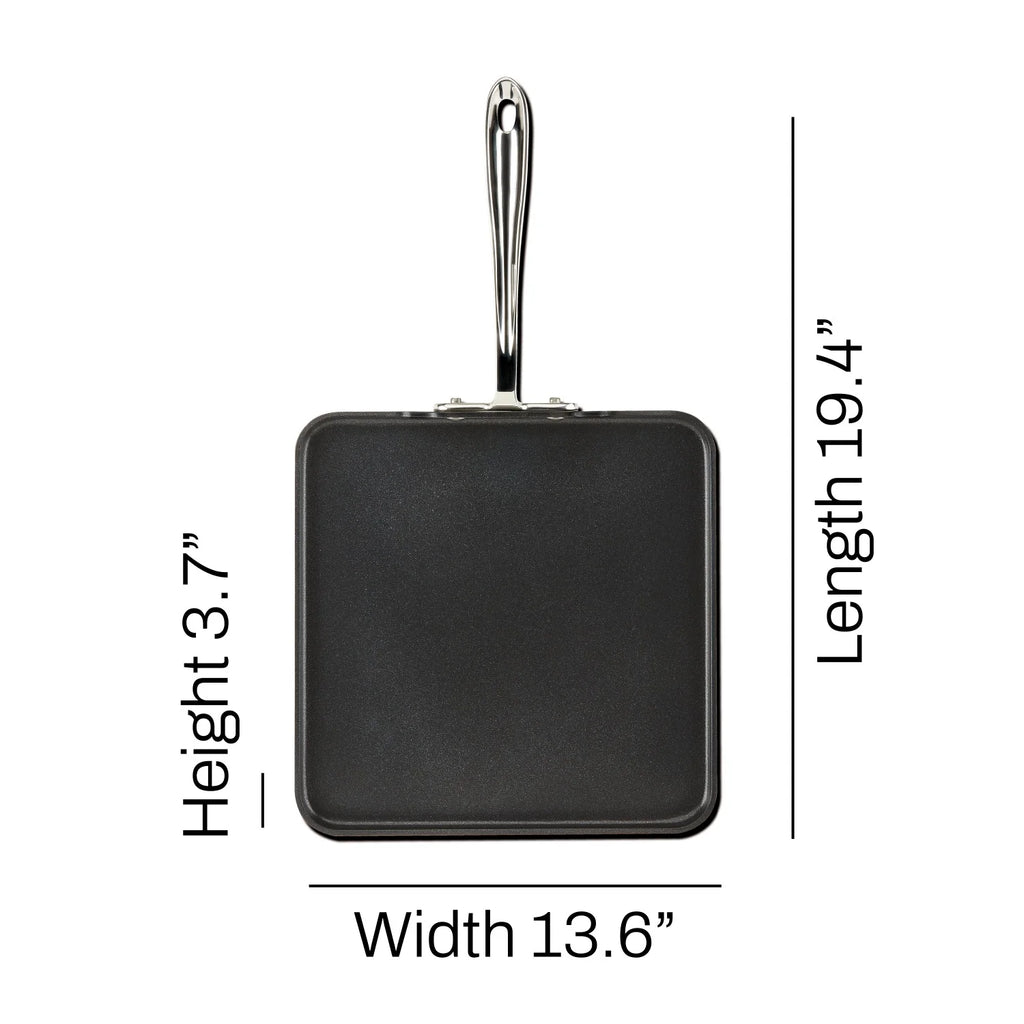 Nonstick Square Griddle, 11 inch Y178