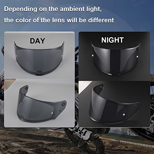 Replacement Helmet Visor with Anti-Fog Film F313