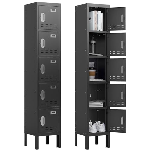 Metal Cabinet with Lockable Door for Office, Gym, School, Home A290