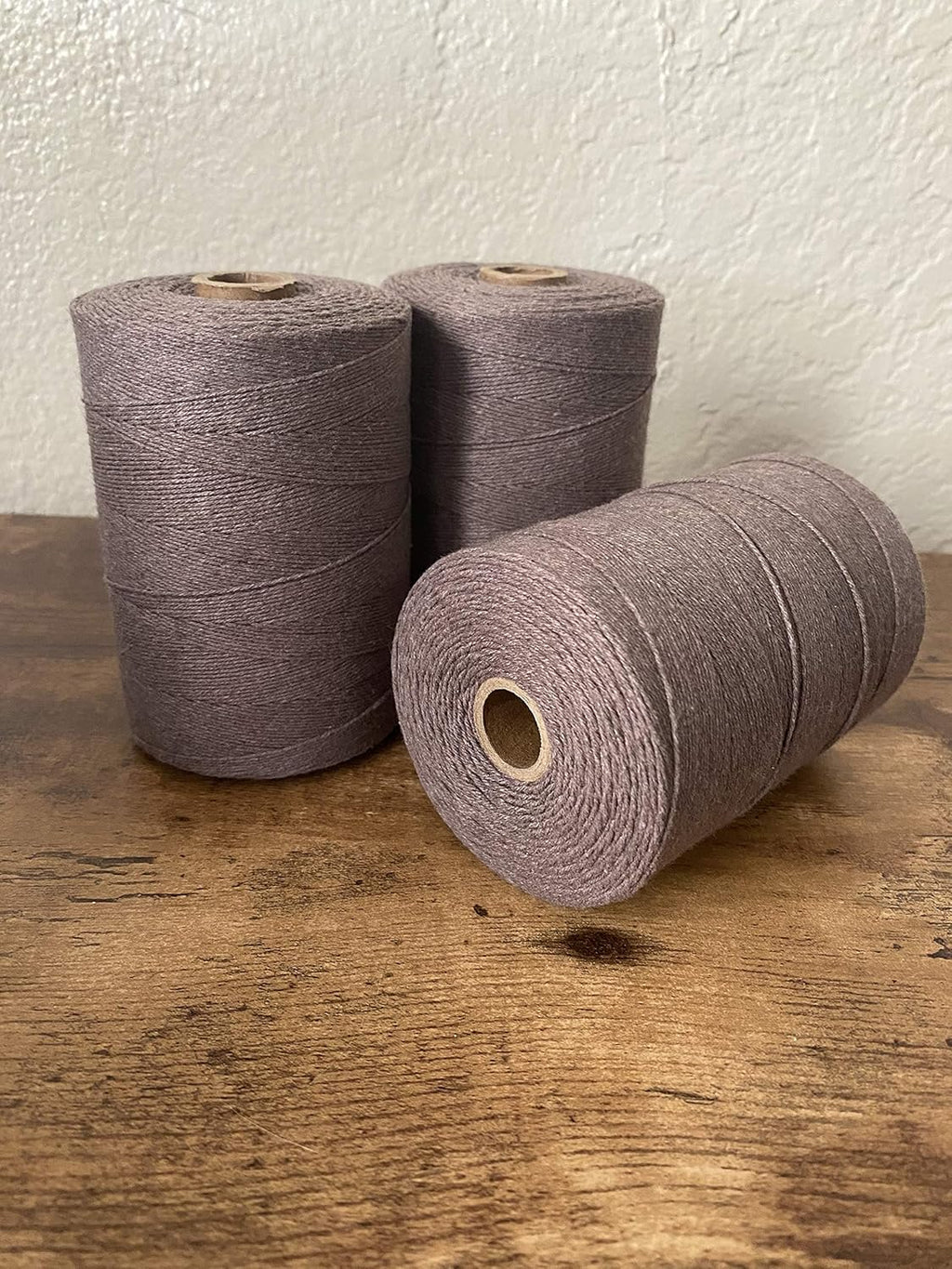 Cotton Rug Yarn with Weaving Needles for Lap Loom X225183