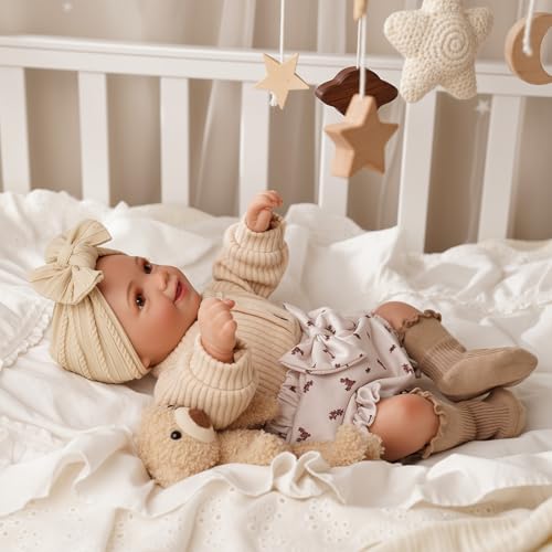Reborn Baby Doll Sunny - 17 Inch Soft Vinyl Realistic Poseable Doll with Accessories L43468