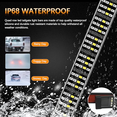 60 Inch LED Tailgate Light Bar with Reverse and Turn Signals J750361