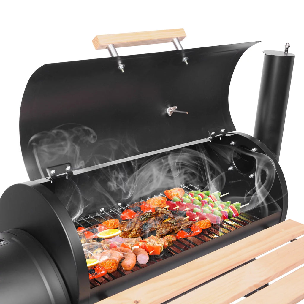 Charcoal Grill Offset Smoker for Patio Backyard R5630