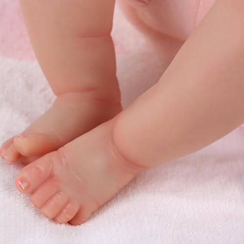 Reborn Baby Doll Sunny - 17 Inch Soft Vinyl Realistic Poseable Doll with Accessories L43468