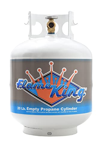 20 lb Steel Propane Tank Cylinder with Type 1 Valve for Grills and BBQs J64752