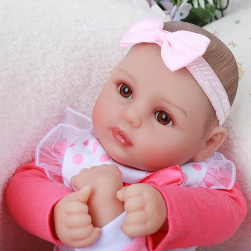 20 Inch Realistic Reborn Baby Doll in Green Outfit with Accessories B700