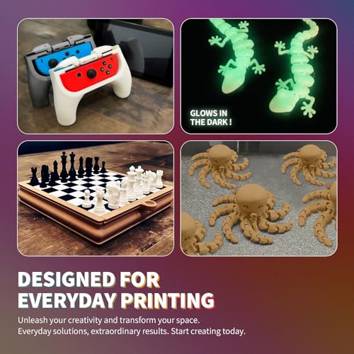 PLA Filament 1.75mm for 3D Printer, 1kg Cardboard Spool, White Y654