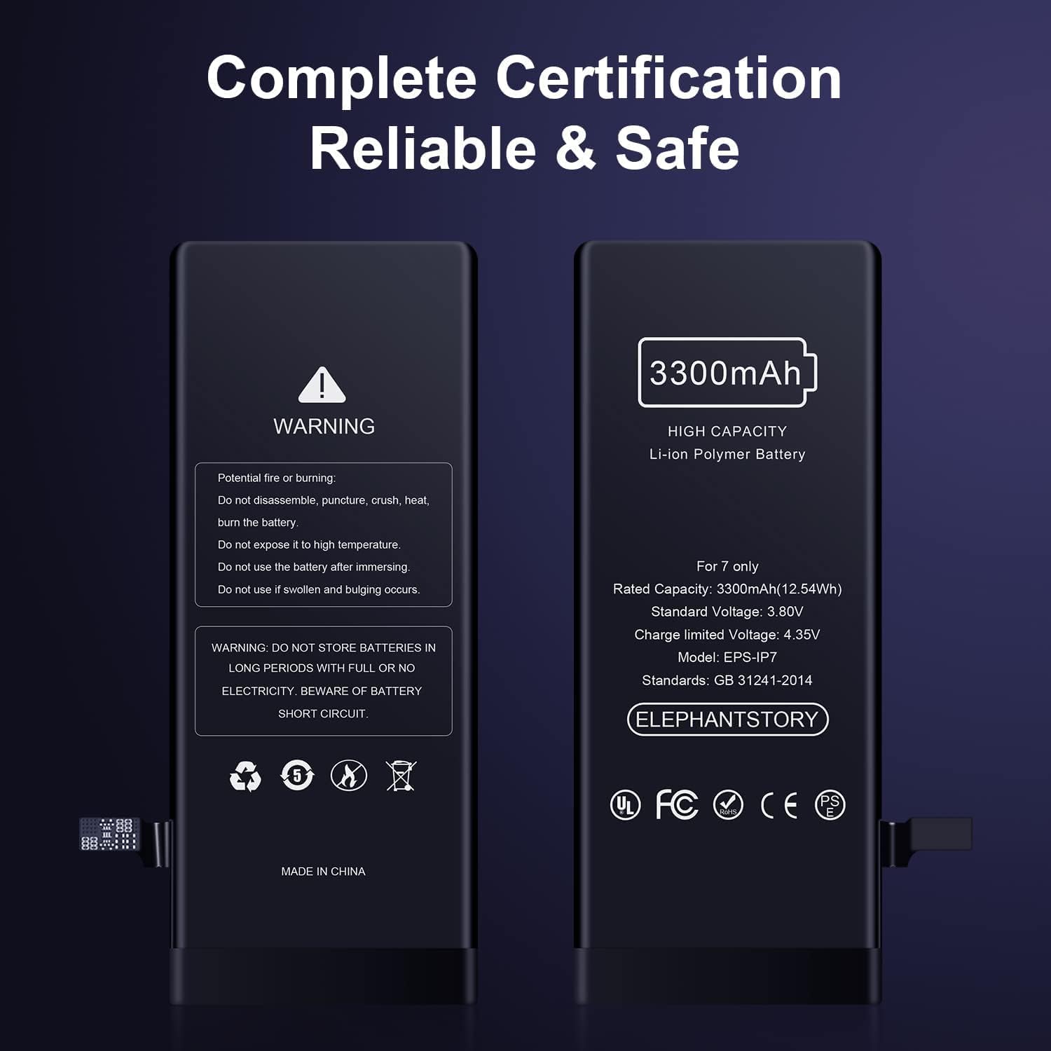 iPhone 7 Battery Replacement with Repair Tool Kit P341