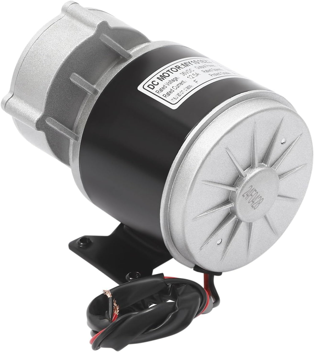 Motor Drive Air Wheel Conversion Kit Dual 350W 36V Brush Gear Motors, Double 10in Wheel Set for Electrical Beach Bike, Wheel Kit with Digital Display Throttle for Electric Cart Bike N39932