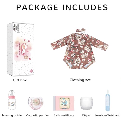 20 inch Realistic Newborn Baby Doll for Kids Age 3+ F241