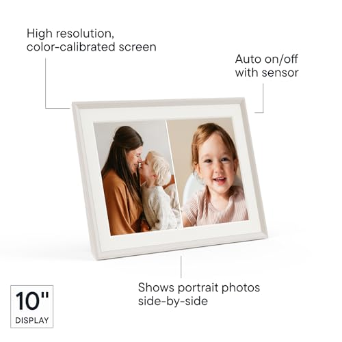 10.1" HD Digital Picture Frame with WiFi App Setup Z16788