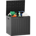 Outdoor Storage Box 31 Gallon Waterproof Resin Deck Box V3075