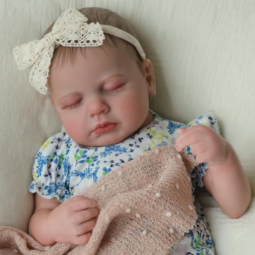 Lifelike Reborn Baby Doll 20 Inch Realistic Newborn Girl with Accessories D526