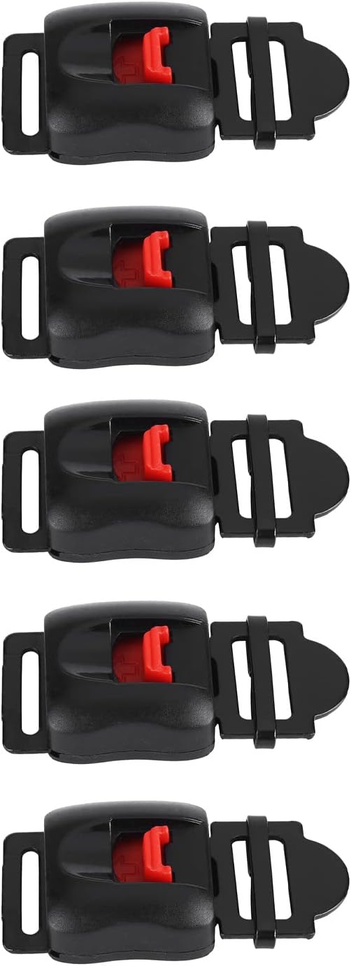 Motorcycle Helmet Buckle, 5pcs Chin Strap Quick Release Disconnect Buckle C593