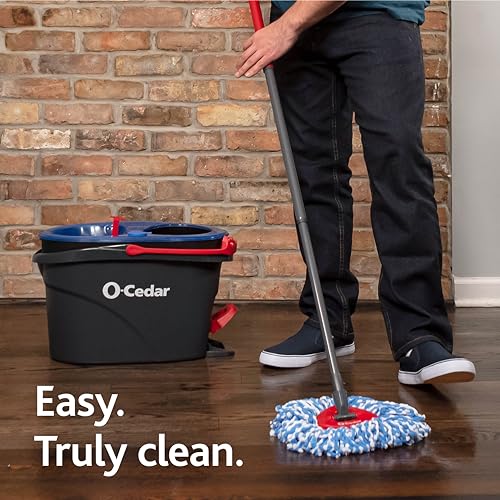Spin Mop & Bucket System with Clean Water P370240