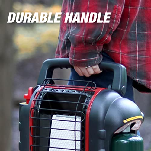 Portable Propane Radiant Heater, 4,000-9,000 BTU Indoor-Safe N260348