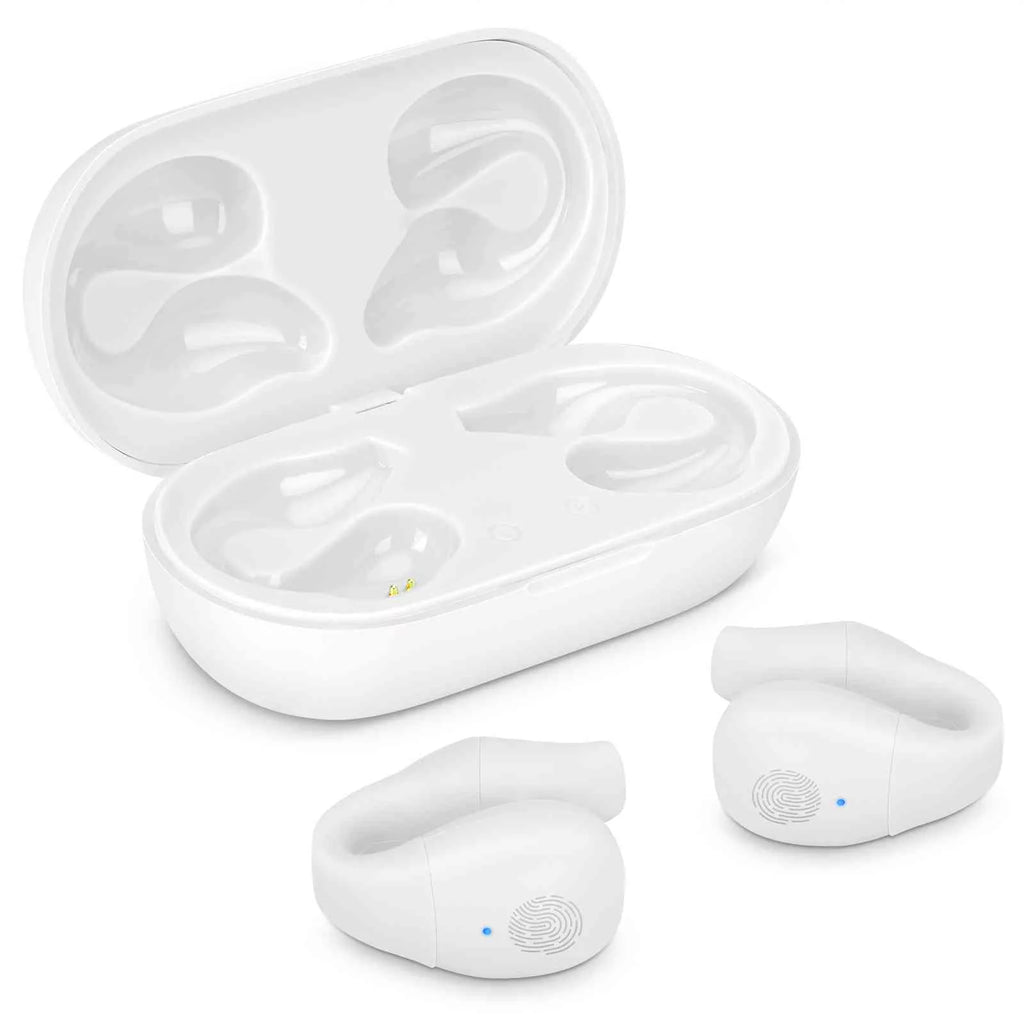 True Wireless Earbuds Bluetooth Headphones with Charging Case, Touch Control, Black I38522