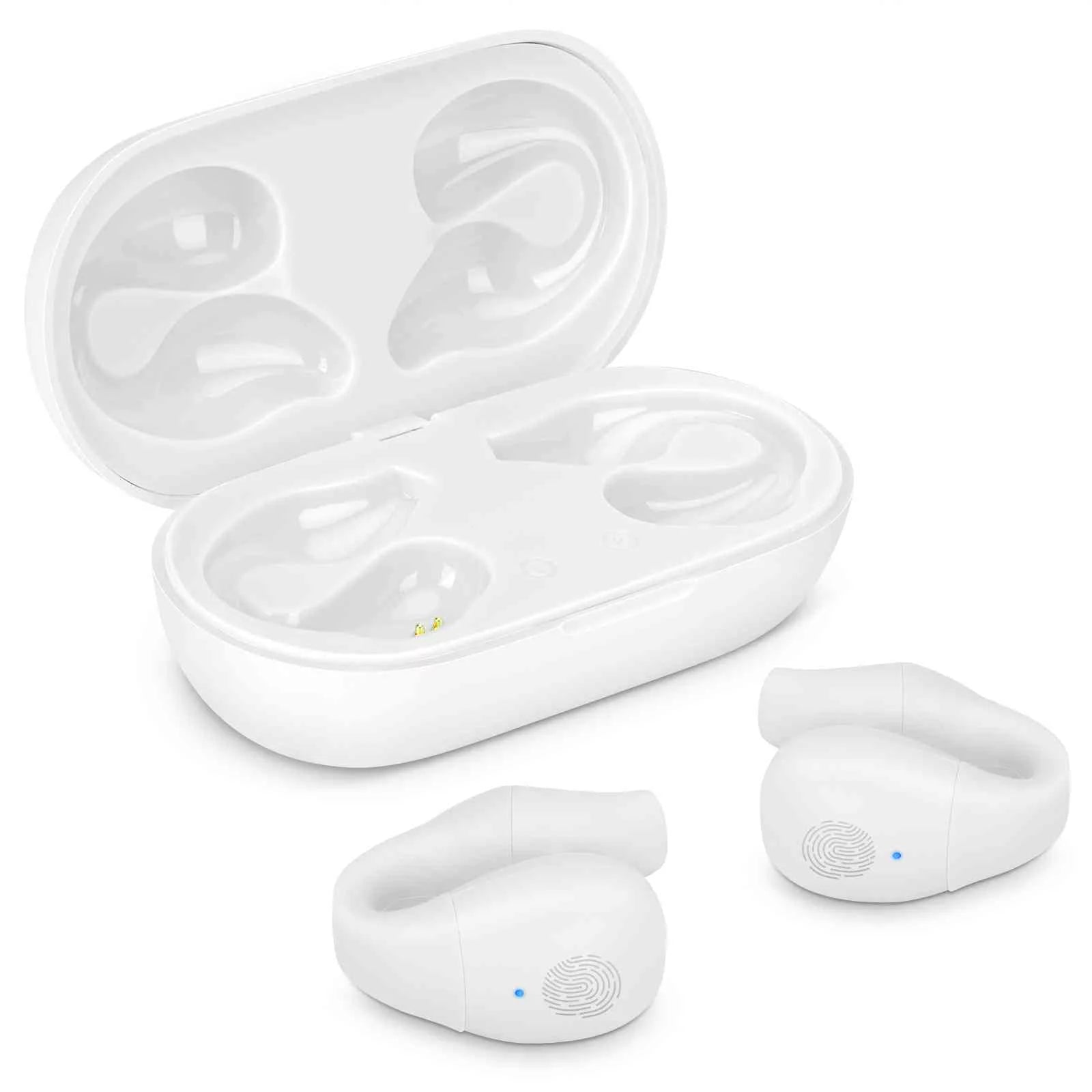 True Wireless Earbuds Bluetooth Headphones with Charging Case, Touch Control, Black I38522