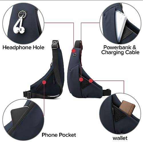 Small Sling Shoulder Crossbody Bag Lightweight Anti-theft Casual Chest Bag X981300