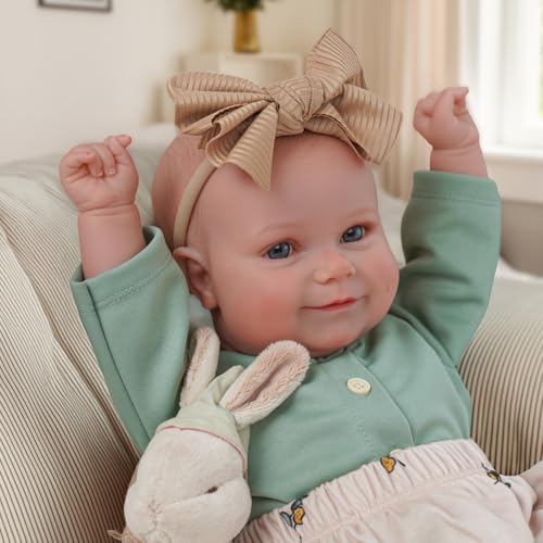 20 Inch Soft Vinyl Reborn Baby Doll with Accessories for Girls P18941