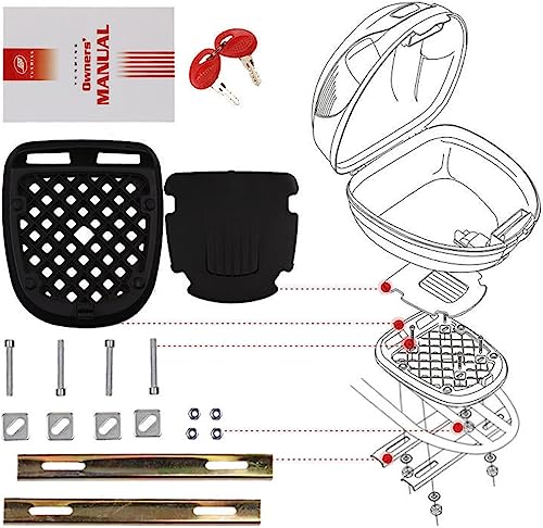 Motorcycle Top Box Rear Luggage V20177