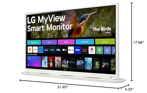 32-Inch 4K UHD Smart Monitor with IPS Display and USB-C T8218