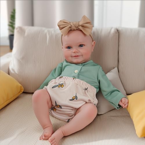 20 Inch Soft Vinyl Reborn Baby Doll with Accessories for Girls P18941