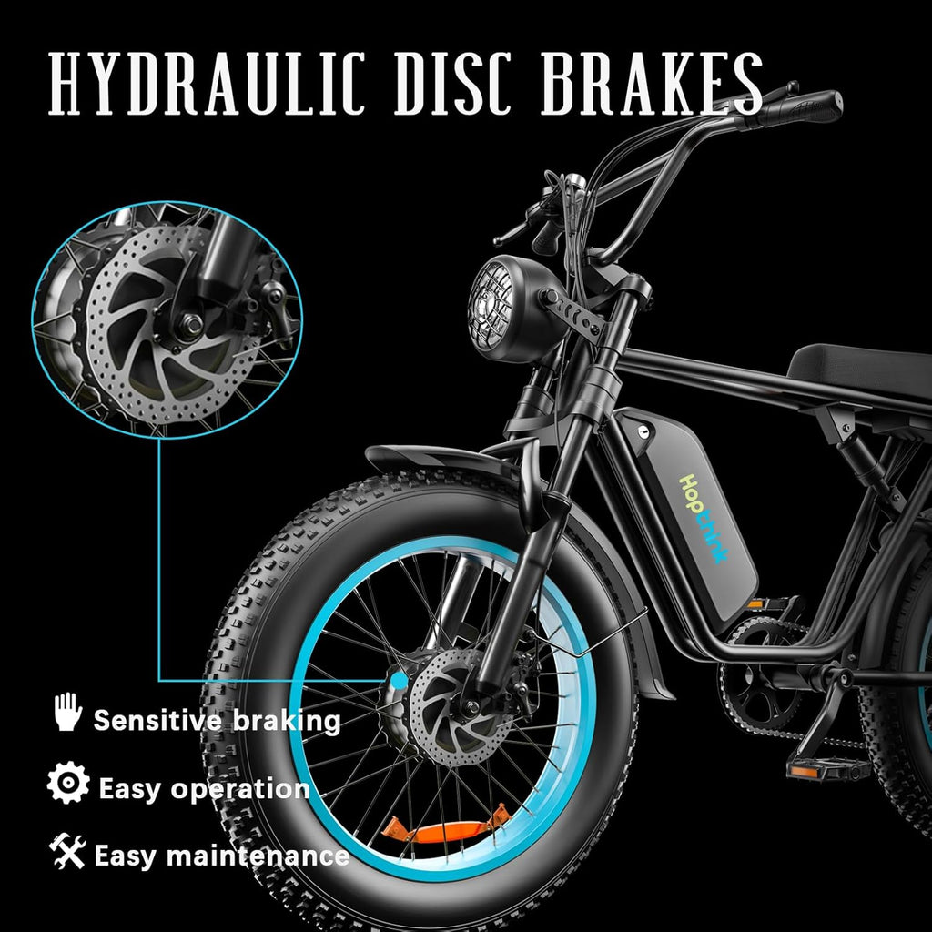 20" Fat Tire Dual Motor Electric Bike, 23Ah, 75 Miles Range M894650