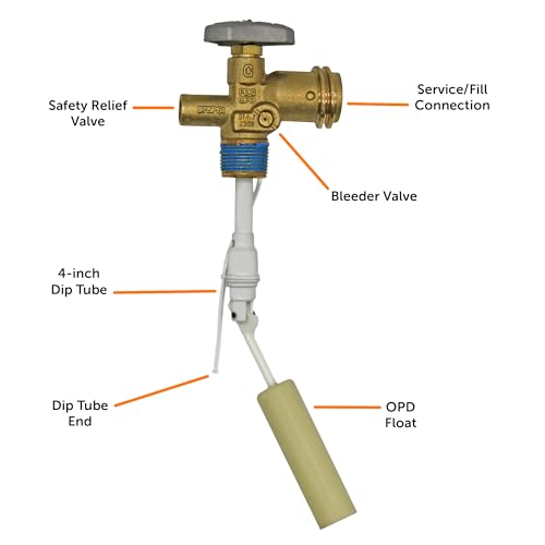 30-Pound Propane Tank Cylinder with OPD Valve A79817