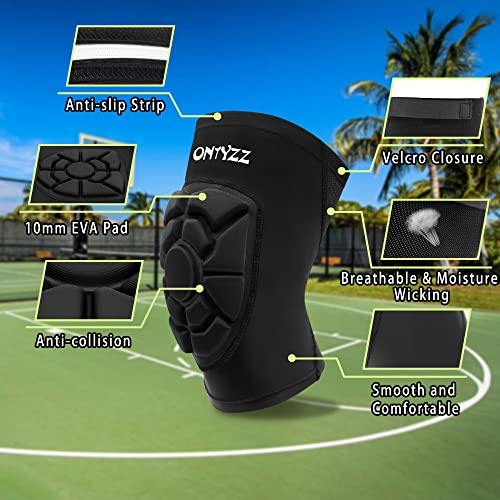 Kids Knee Compression Pad Guards for Basketball Soccer K184