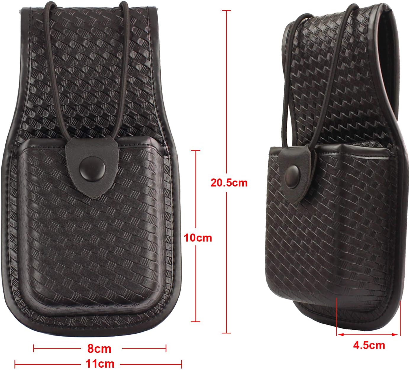 Basketweave Radio Pouch for Duty Belt F4462