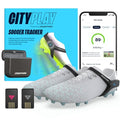 CITYPLAY Smart Soccer Tracker for Cleats by Playermaker, Track 25+ Technical & Physical Metrics, 12 Month Access to CITYPLAY Soccer Training App Included, Advanced Than GPS