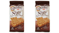 Mulino Bianco: "Sfoglia di Grano" Wholemeal Crackers - 17.63 Oz (500g) Pack of 2 [ Italian Import ]
