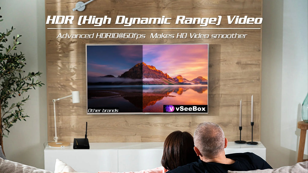 Android TV Box Bundle with Voice Remote, 8K HDMI Cable, 64GB Storage U806