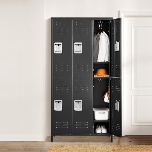 Metal Lockers with Shelves 72" H for Employees C448234