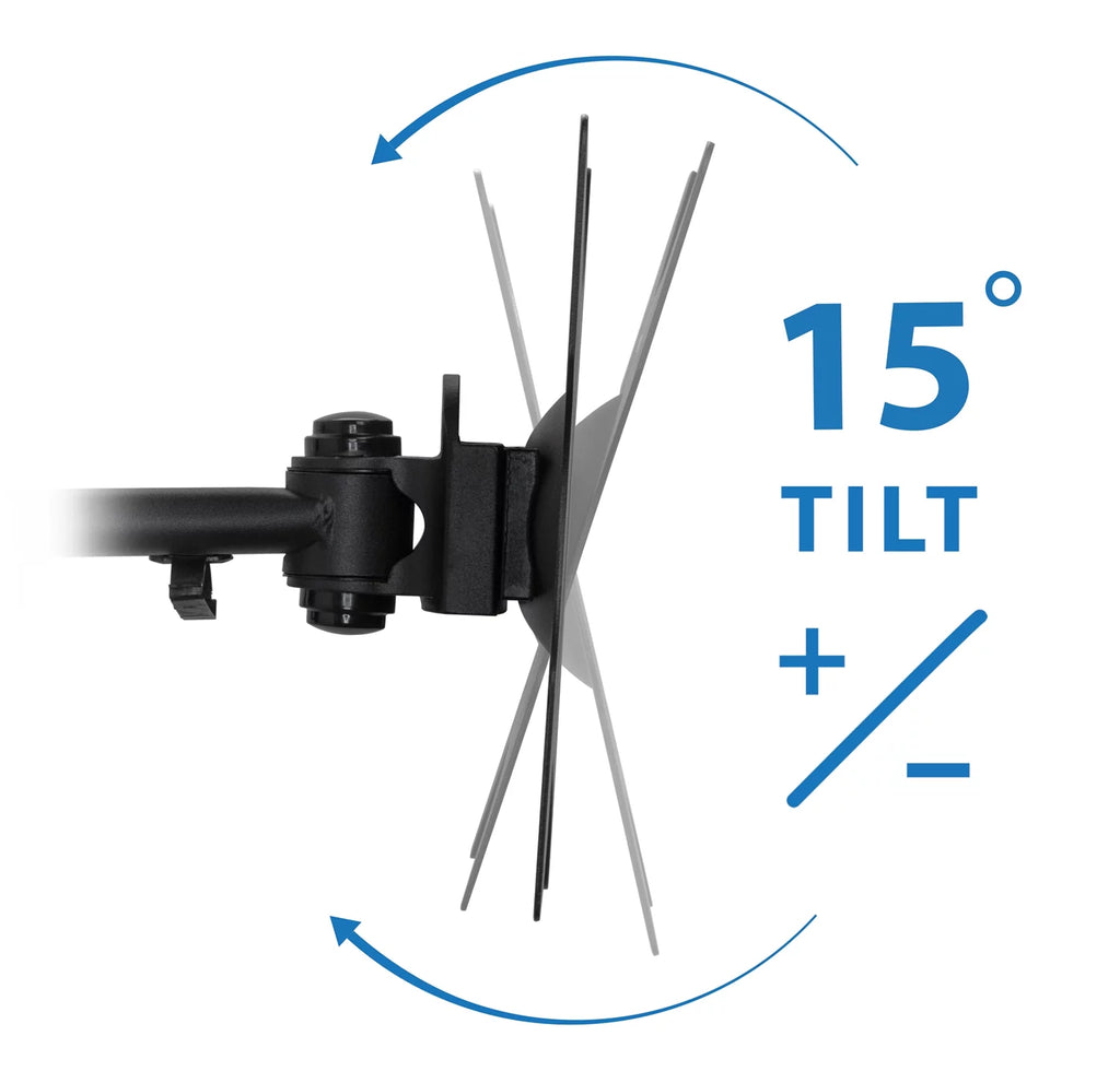 Full Motion TV Wall Mount Bracket for 13" to 42" TVs, 44 lbs Capacity F168089