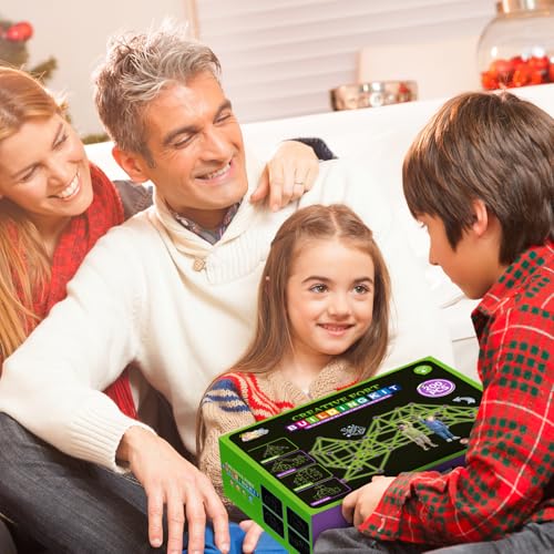 Fort Building Kit for Kids, STEM Construction Toys, 140 Pieces V503086