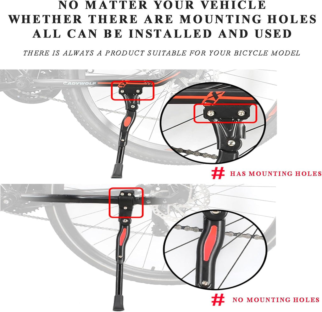 Adjustable Bike Kickstand for 22-27.5 Inch Bikes C48246