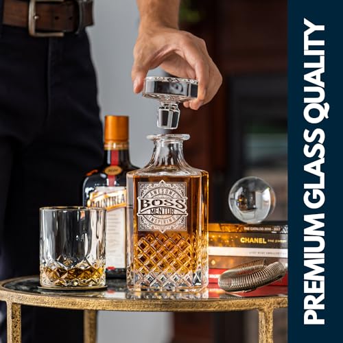 Whiskey Decanter Gift Set A776