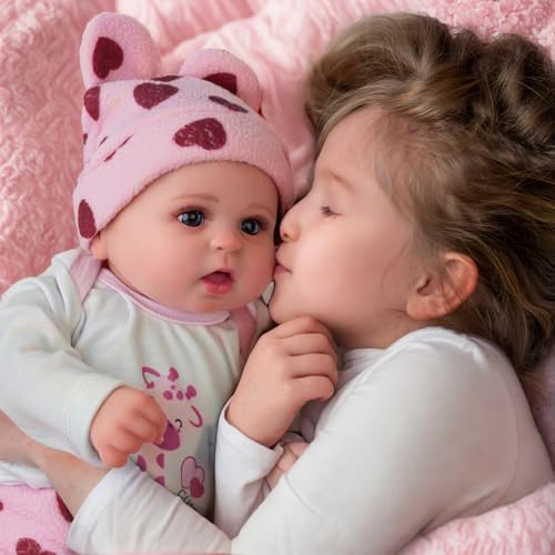 Reborn Baby Doll 20 Inch Realistic Soft Body Lifelike Newborn for Kids Age 3+ S7466