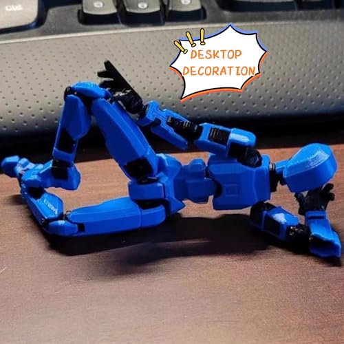 3D Printed Multi-Jointed Movable Robot Action Figure O74223