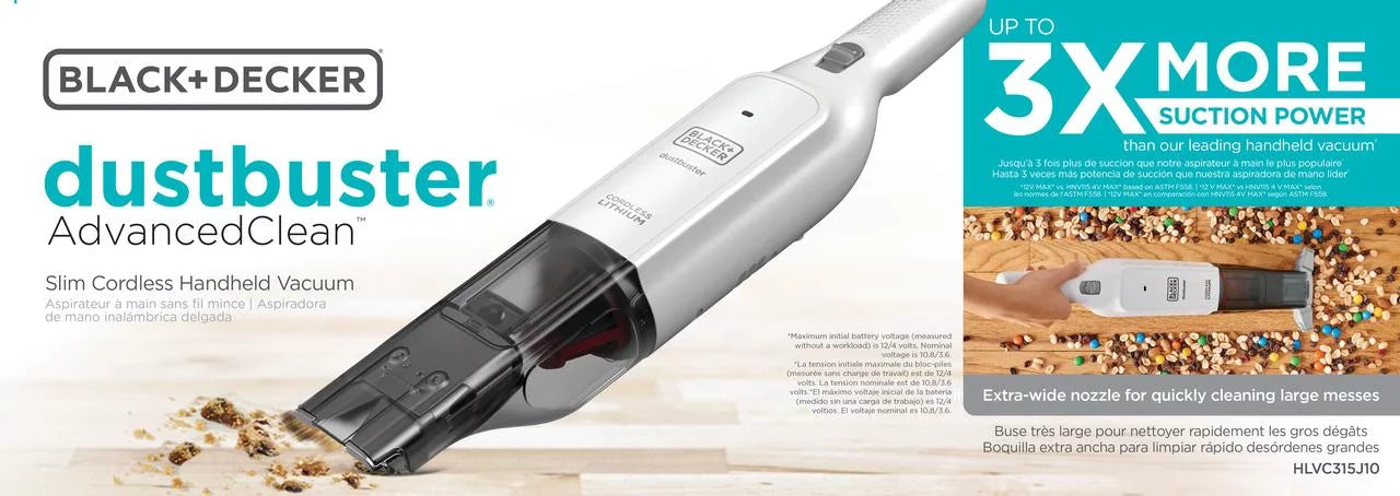 Cordless Hand Vacuum - Slim V703257