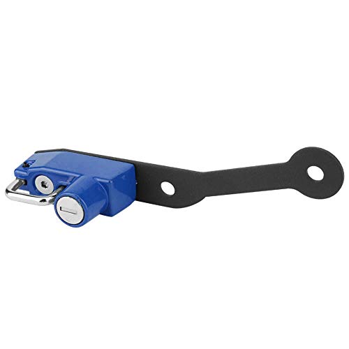 Helmet Lock Hanger Helmet Lock Hook Motorcycle Helmet Lock Aluminum Alloy Helmet Lock Mount Hook Modification Fit for Mt-07 Fz-07 Fj-07red