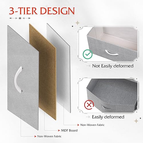 9-Drawer Fabric Storage Tower for Bedroom, Closet, Tall Chest Organizer with Steel Frame R839993