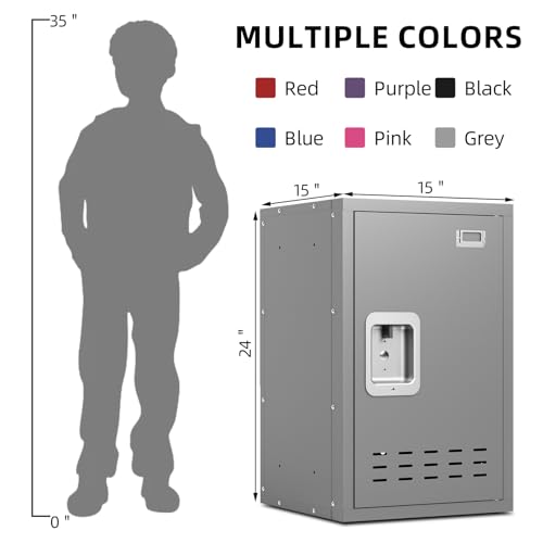 Metal Locker Storage Cabinet with Lock M3422