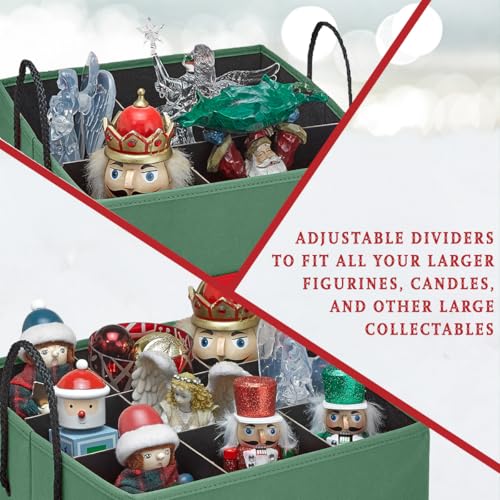 Christmas Nutcracker Storage Box for Figurines and Ornaments R1156