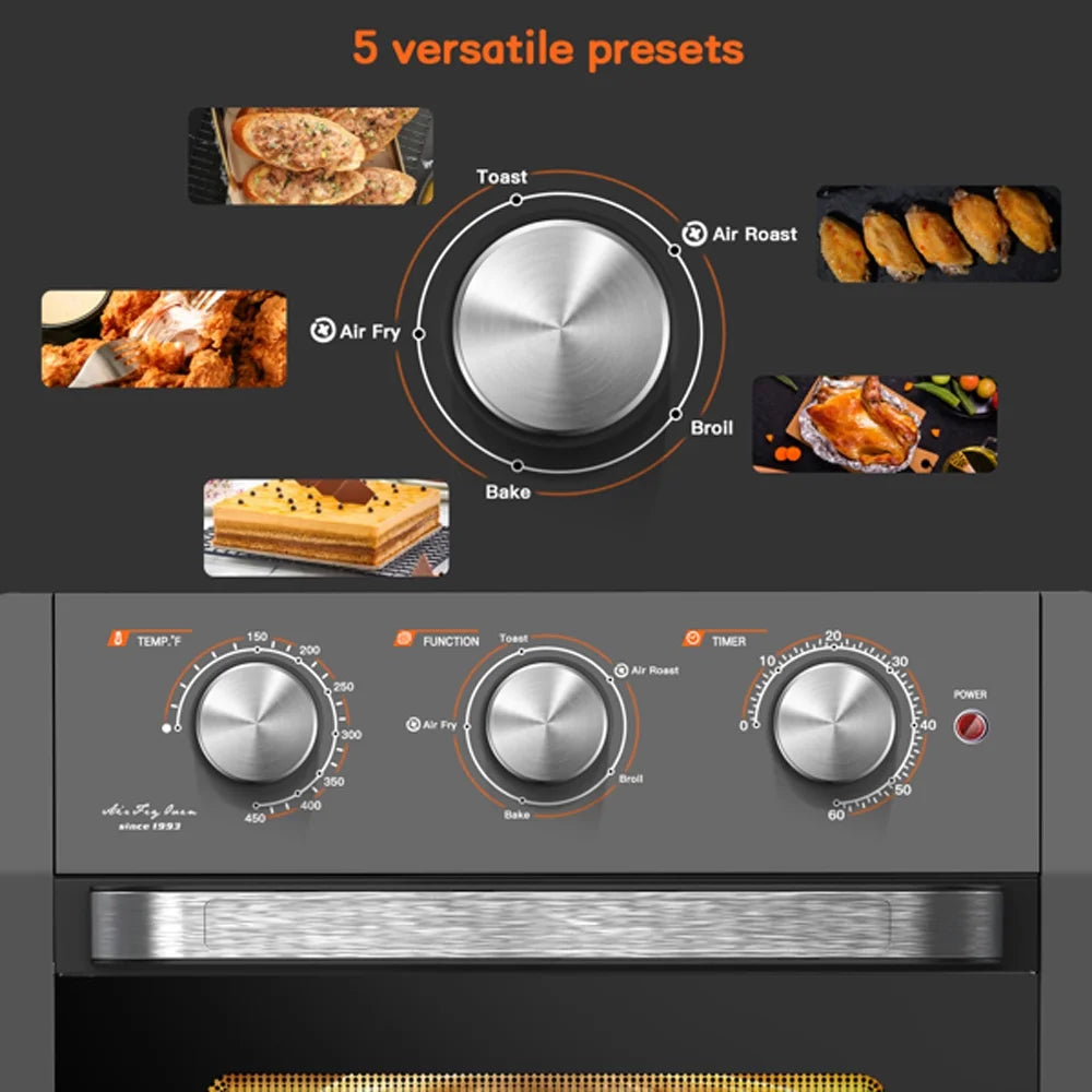 Air Fryer Toaster Oven 20Qt Convection Oven for Heating, Grilling, Baking T72710