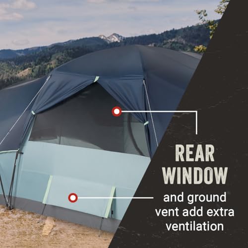 8/12 Person Weatherproof Family Tent with Rainfly & Carry Bag X3081